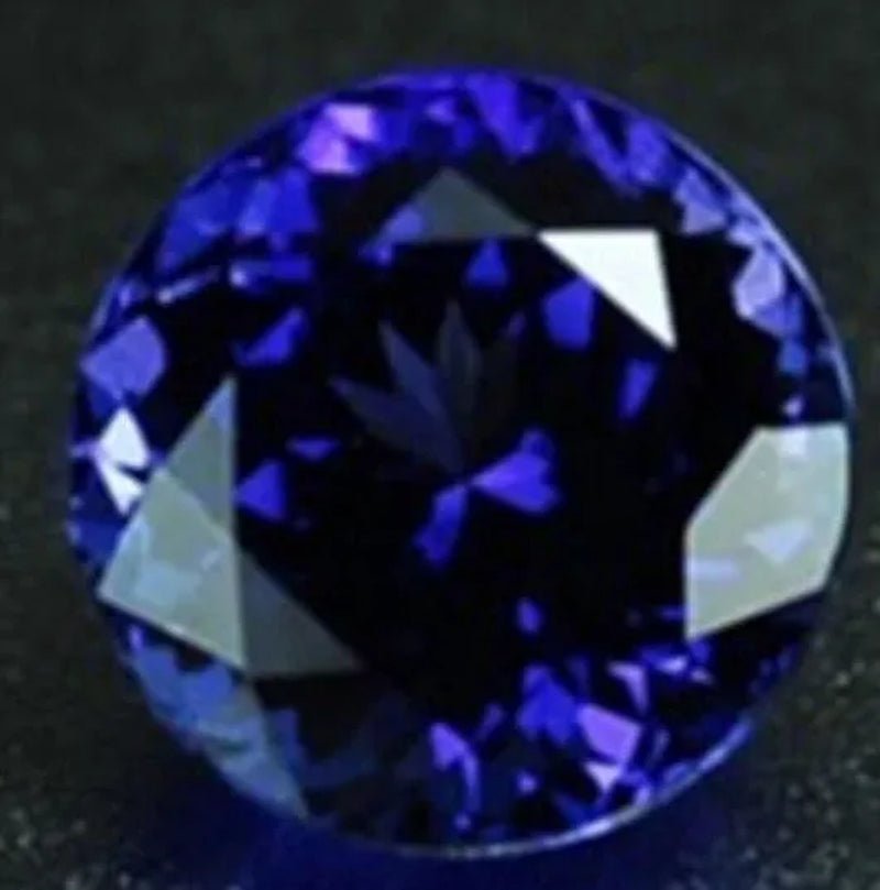 Blue Tanzanite 1.28ct Unheated 6mm Top Round Shape AAAA+Loose Gemstones