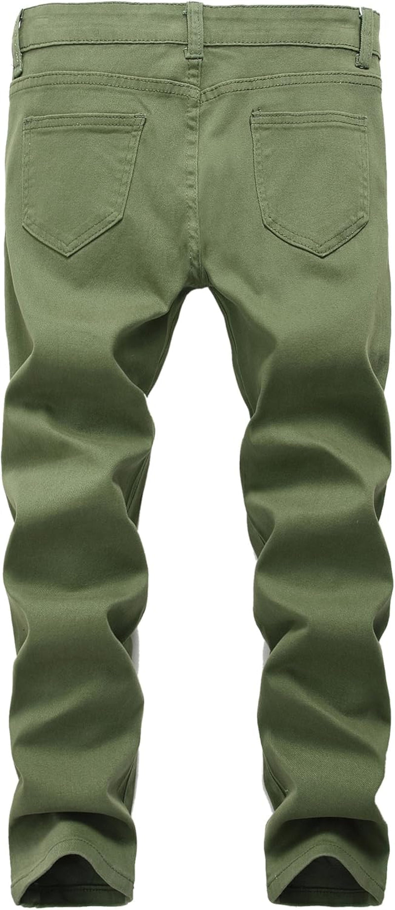 Boy'S Skinny Fit Ripped Destroyed Distressed Stretch Slim Jeans Pants - WORLD TIME VISITS