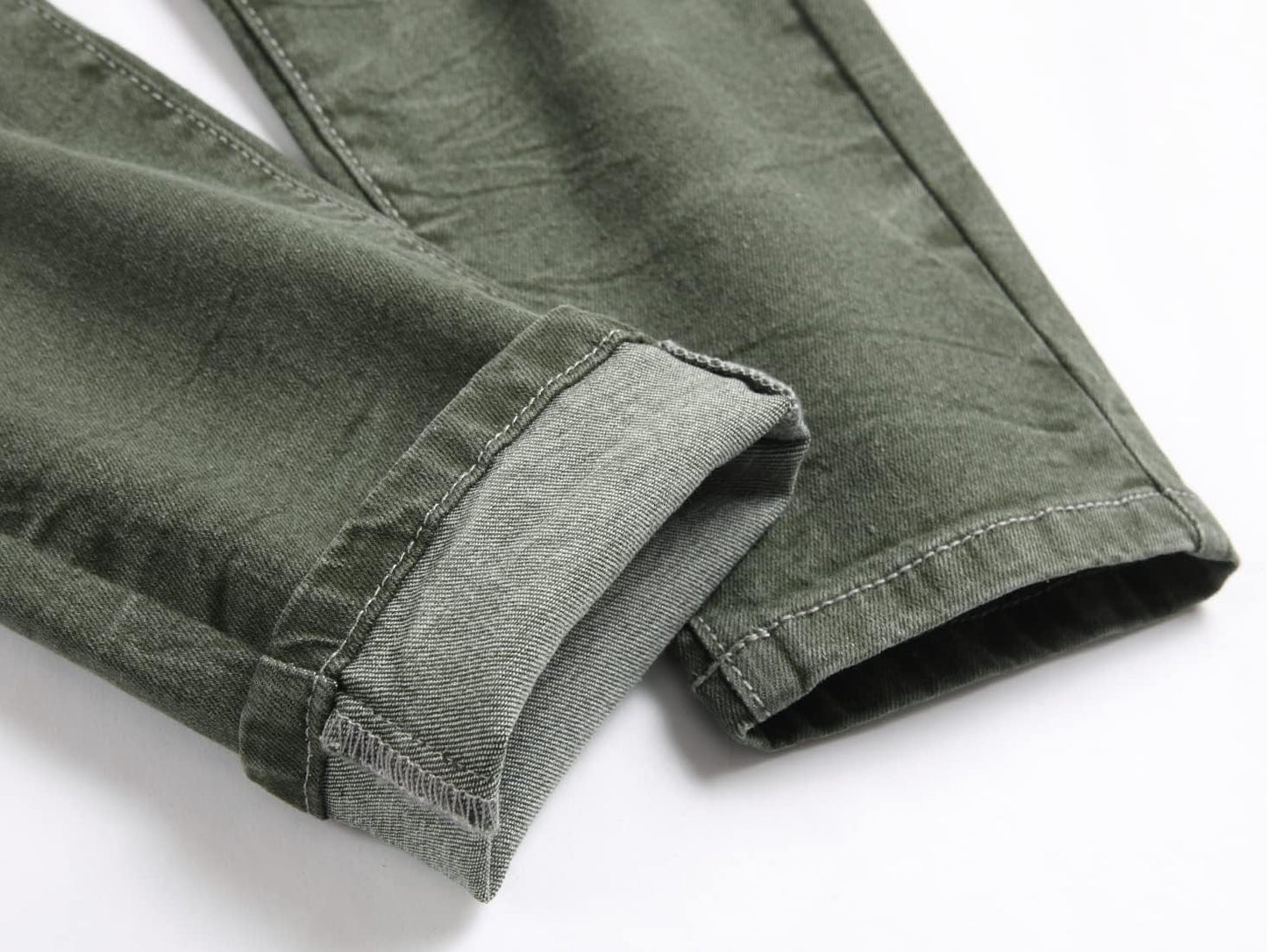 Boy'S Skinny Fit Ripped Destroyed Distressed Stretch Slim Jeans Pants