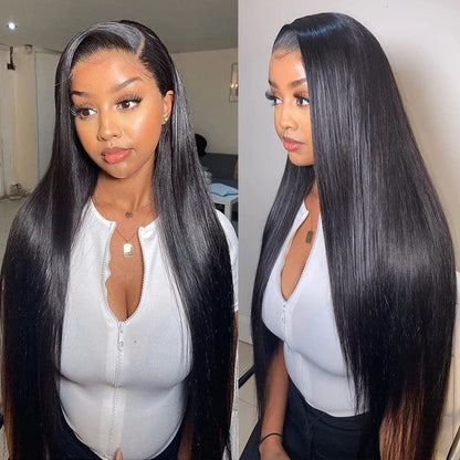 Brazilian Hair Straight Bundles 10A Grade 10 12 14 Inches 100% Unprocessed Virgin Straight Human Hair 3 Bundles Weave Extensions Natural Color
