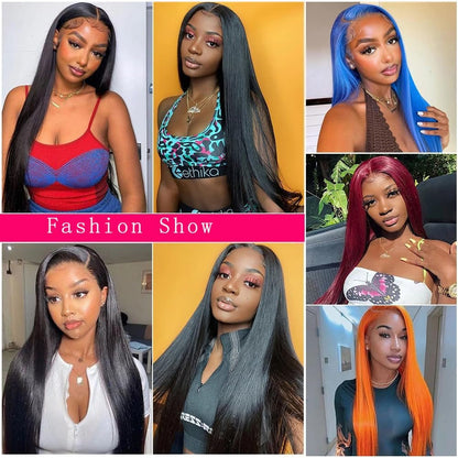 Brazilian Hair Straight Bundles 10A Grade 10 12 14 Inches 100% Unprocessed Virgin Straight Human Hair 3 Bundles Weave Extensions Natural Color