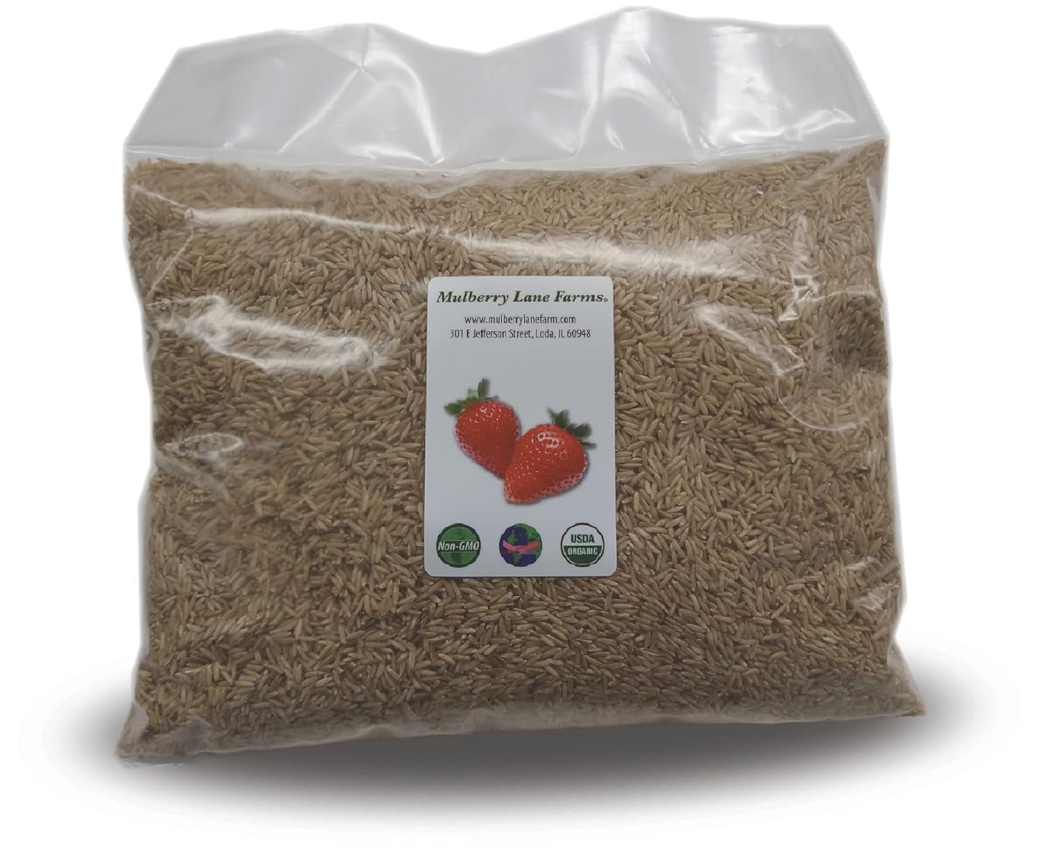 Brown Rice 5 Pounds Long Grain, USDA Certified Organic Non - Gmo Bulk, Product of USA, - WORLD TIME VISITS