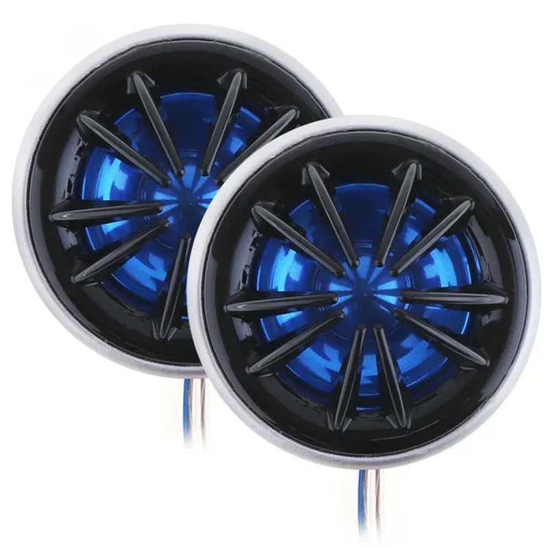 2Pcs 150W YH-66 Car Horn Dome Tweeter Audio Loudspeaker Car Stereo Treble Speaker for Most Cars