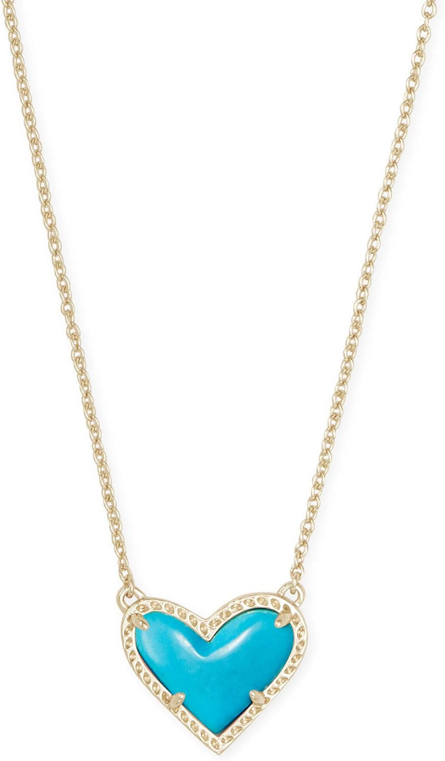 Ari Heart Adjustable Length Pendant Necklace for Women, Fashion Jewelry - WORLD TIME VISITS