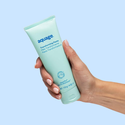 Aquage Transforming Paste, Ultra-Firm Hold Texturizer, Non-Greasy, Combines the Flexibility of a Wax with the Hold of Hairspray