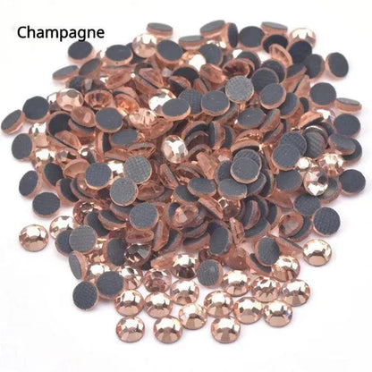 SS6-SS30 High Quality  Hotfix Rhinestone Hot fix Diamond Iron On Rhinestones for DIY