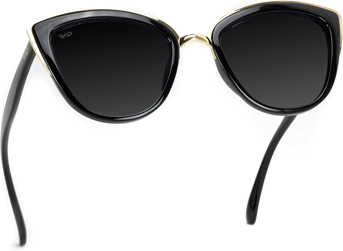 Womens Cat Eye Mirrored Reflective Lenses Oversized Cateyes Sunglasses