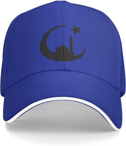 Funny-Muslim-Islam-Arabic-Islamic-Religious Allah God Be Gifts Blue Classic Hat Men Women Baseball Cap Dad Hat Men Cap