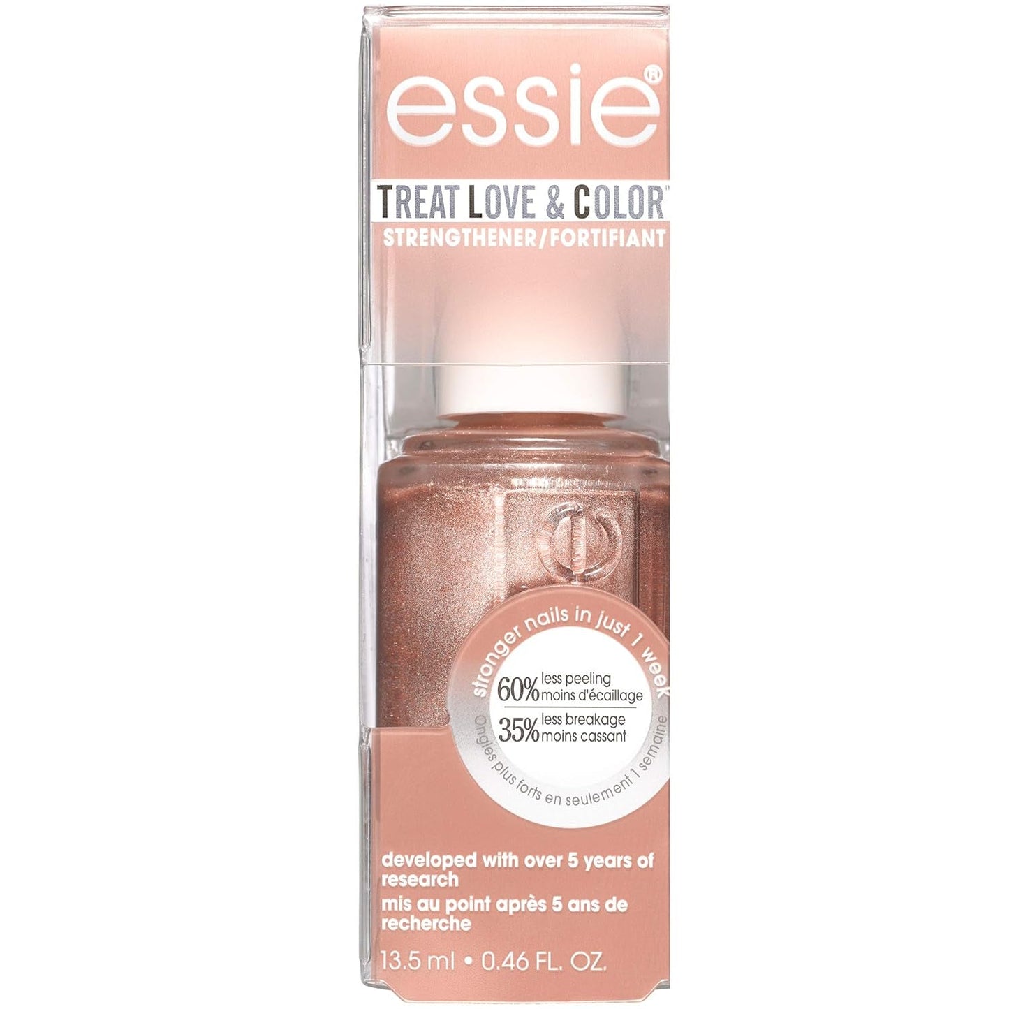Treat Love & Color Nail Polish for Normal to Dry/Brittle Nails, Keen on Sheen, 0.46 Fl. Oz.