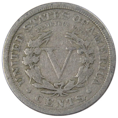 1911 Liberty Head V Nickel 5 Cent Piece AG about Good 5C US Coin Collectible Master Coins