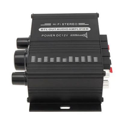 AK170 2 Channel Power Amplifier Audio Karaoke Home Theater Amplifier Mini Hifi Amplifier with USB SD Interface