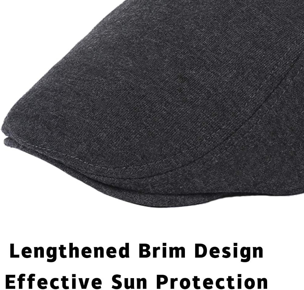 Men'S Flat Cap Gatsby Newsboy Lvy Irish Hats Driving Cabbie Hunting Cap