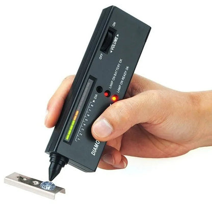 Jewellery Diamond Hardness Meter Gemstone Gem Tester Selector LED Diamond Indicator Test Pen Audio Portable Jewelry Tester Tool