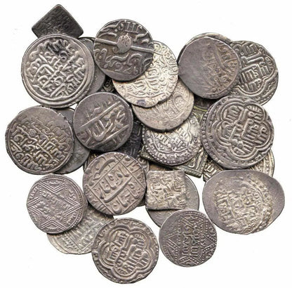 Islamic Silver Akce AKCE 1 COIN /Random Ottoman Empire 15Th Century Coin Silver-Uk Masters Coins - WORLD TIME VISITS