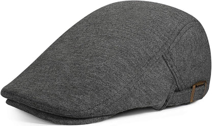 Men'S Flat Cap Gatsby Newsboy Lvy Irish Hats Driving Cabbie Hunting Cap
