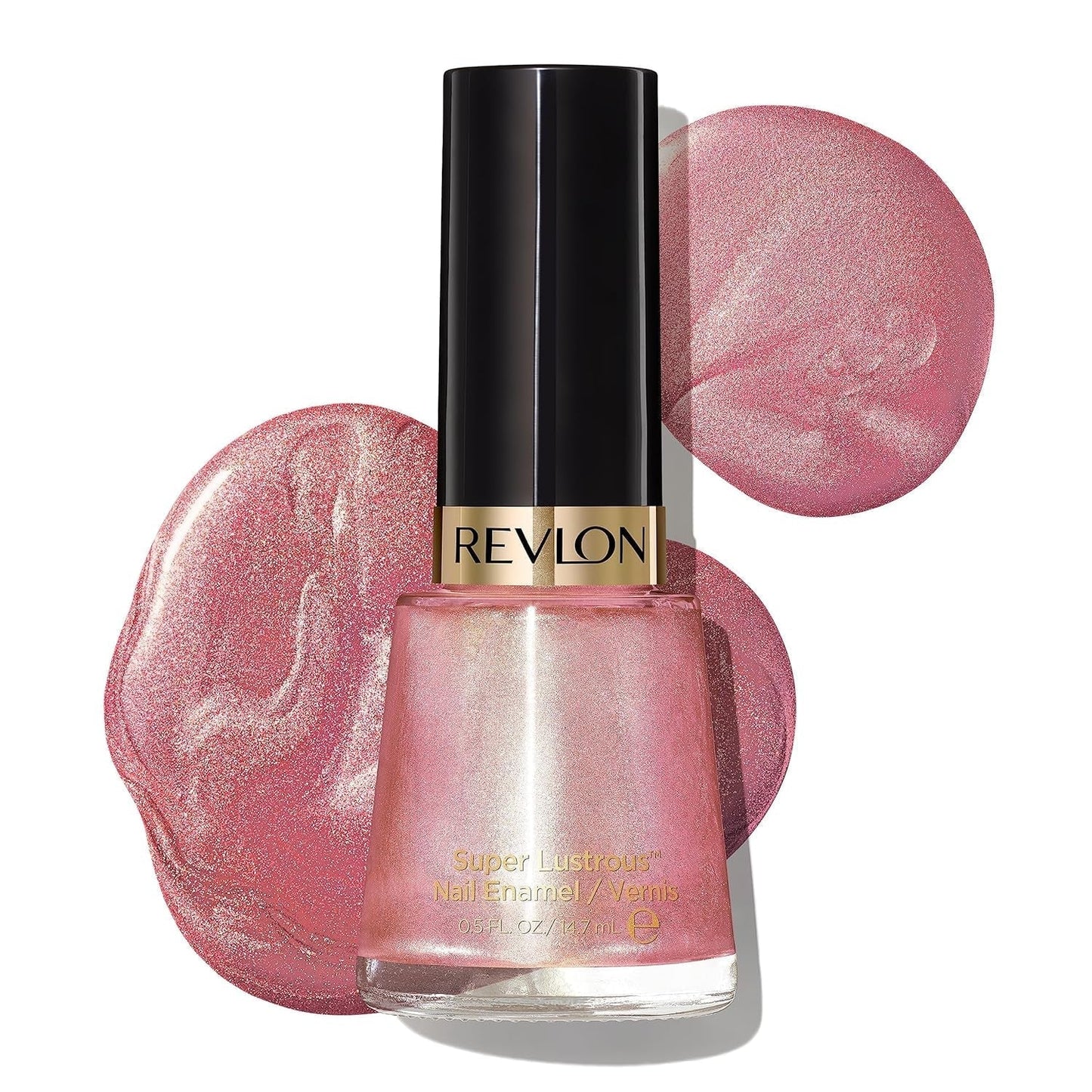 Nail Polish, Super Lustrous Nail Enamel Polish, Chip Resistant & Longwear Formula, High Shine Finish, 125 Blushing, 0.5 Fl Oz.