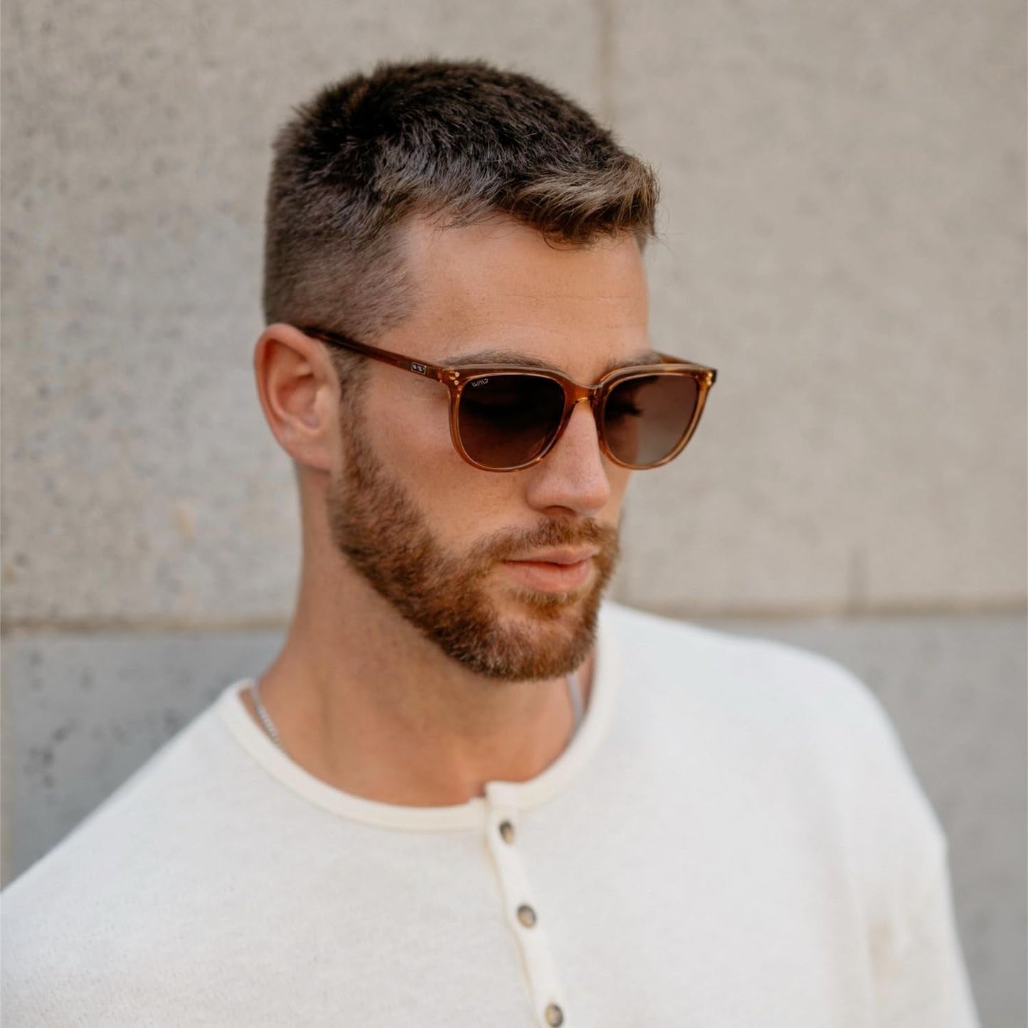 Polarized Classic Retro Flat Square Unisex Sunglasses