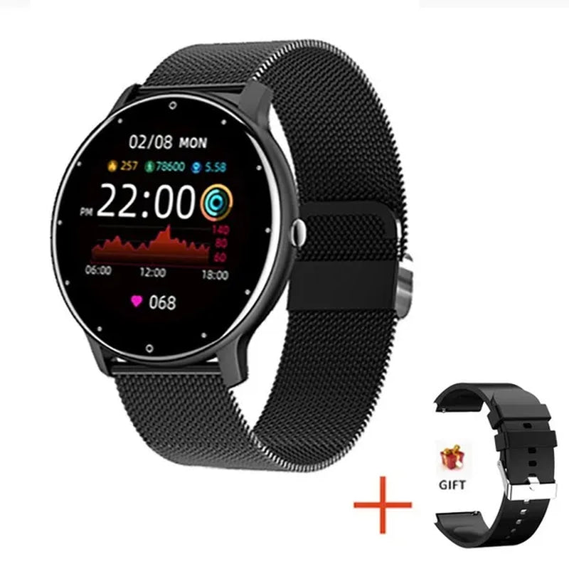 LIGE Smart Watch Women Full Touch Screen Sport Fitness Watch IP67 Waterproof Bluetooth For Android ios smartwatch Men