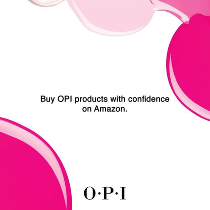 OPI Nail Lacquer, Big Apple Red, Red Nail Polish, 0.5 Fl Oz
