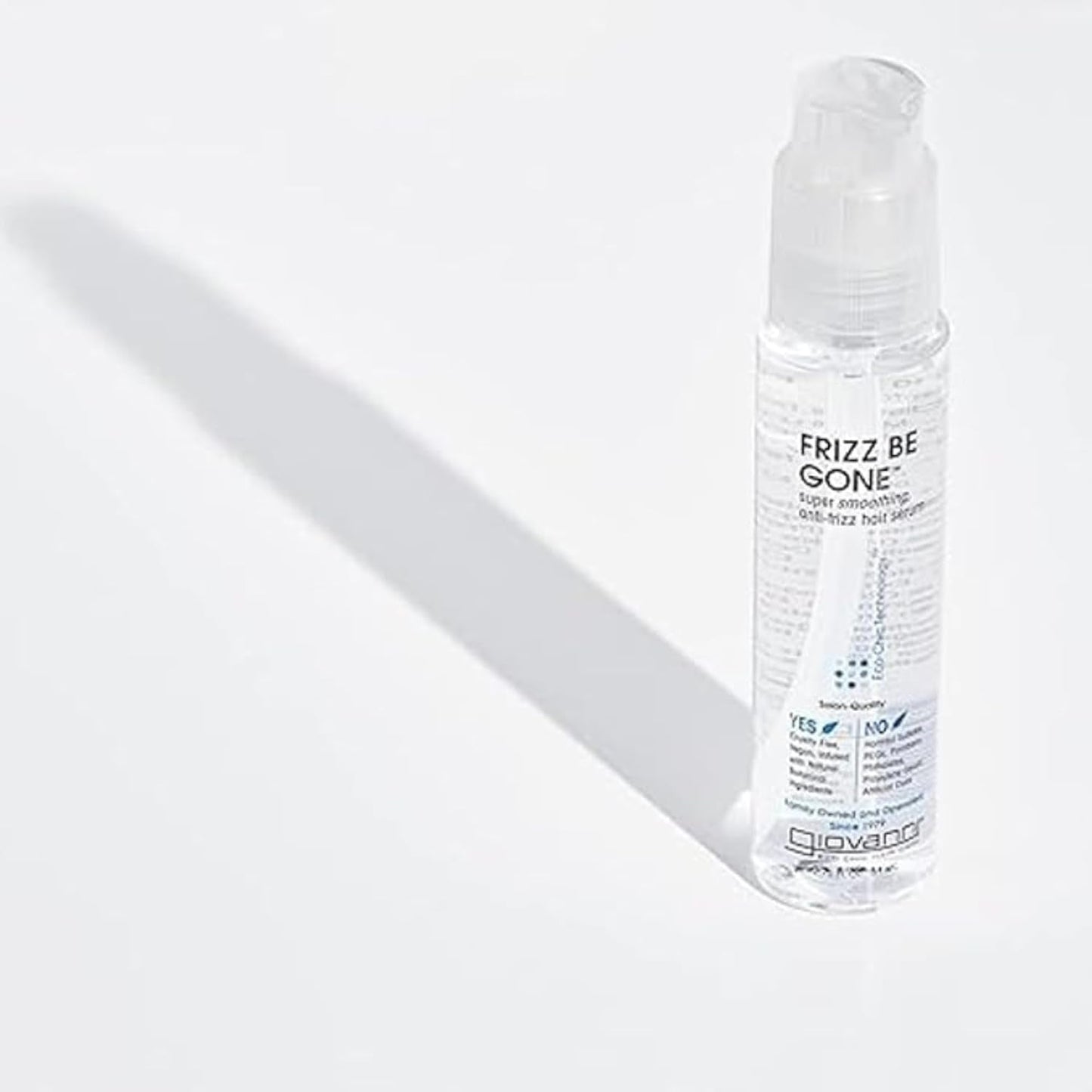 ECO CHIC Frizz Be Gone - Super Smoothing Anti-Frizz Hair Serum, Adds Shine, Seals in Color, Infused with Natural Botanical Ingredients, Salon Quality, No Parabens - 2.75 Fl Oz (1 Pack)