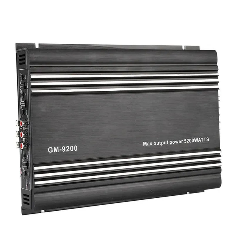 5200W 4 Channel Audio Power Amplifier 12V Aluminum Alloy Car Hifi Stereo Amp
