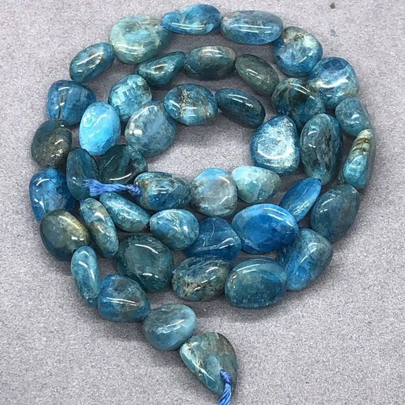 Apatite Bead Natural Loose Stone DIY Semi Precious Irregular Conformal Gem