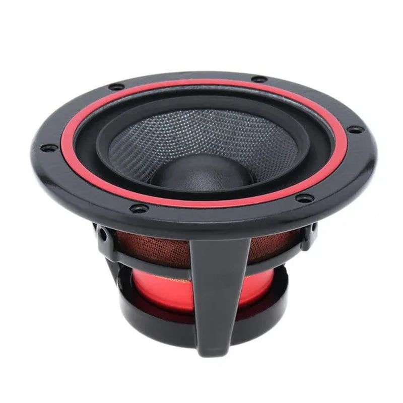 2Pcs Universal 80W 4Ohm 2.5Inch Kevlar Cone Midrange Car Speakers