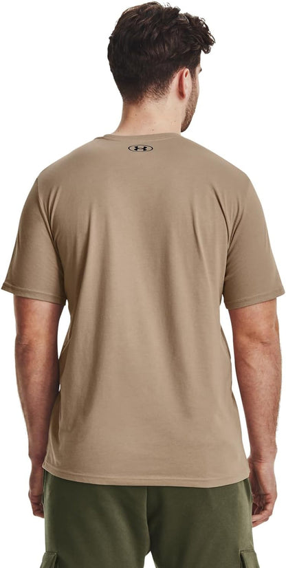 Men'S Sportstyle Left Chest Short-Sleeve T-Shirt , (237) Sahara / / Black , Medium - WORLD TIME VISITS