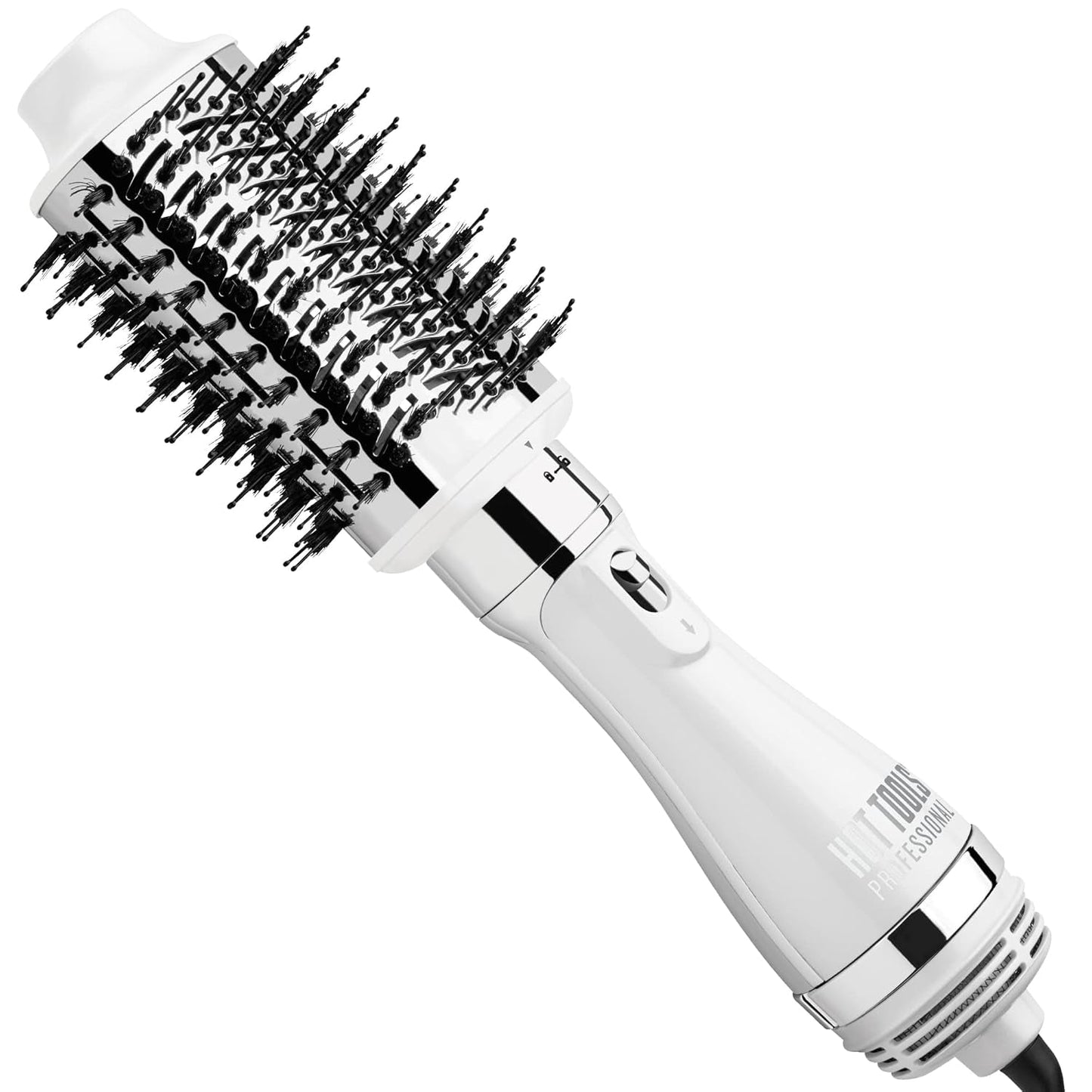 Pro Artist White Gold Detachable One Step Volumizer and Hair Dryer - WORLD TIME VISITS