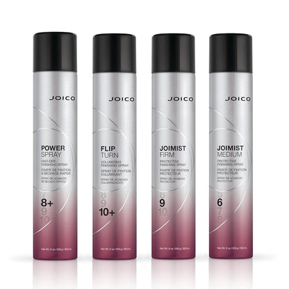 Flip Turn Volumizing Finishing Spray | for Most Hair Types | Humidity Protection | Hold Level 10+ | Protect against Pollution & Harmful UV | Paraben & Sulfate Free | 72 Hour Hold