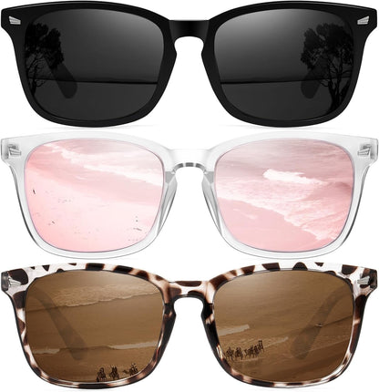 Sunglasses for Women Men Vintage Polarized Women Sunglasses round Classic Retro UV Protection Lens