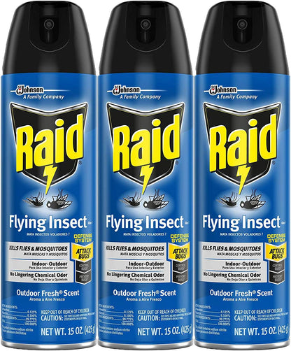 Flying Insect Killer, 15 Ounce (Pack of 3)