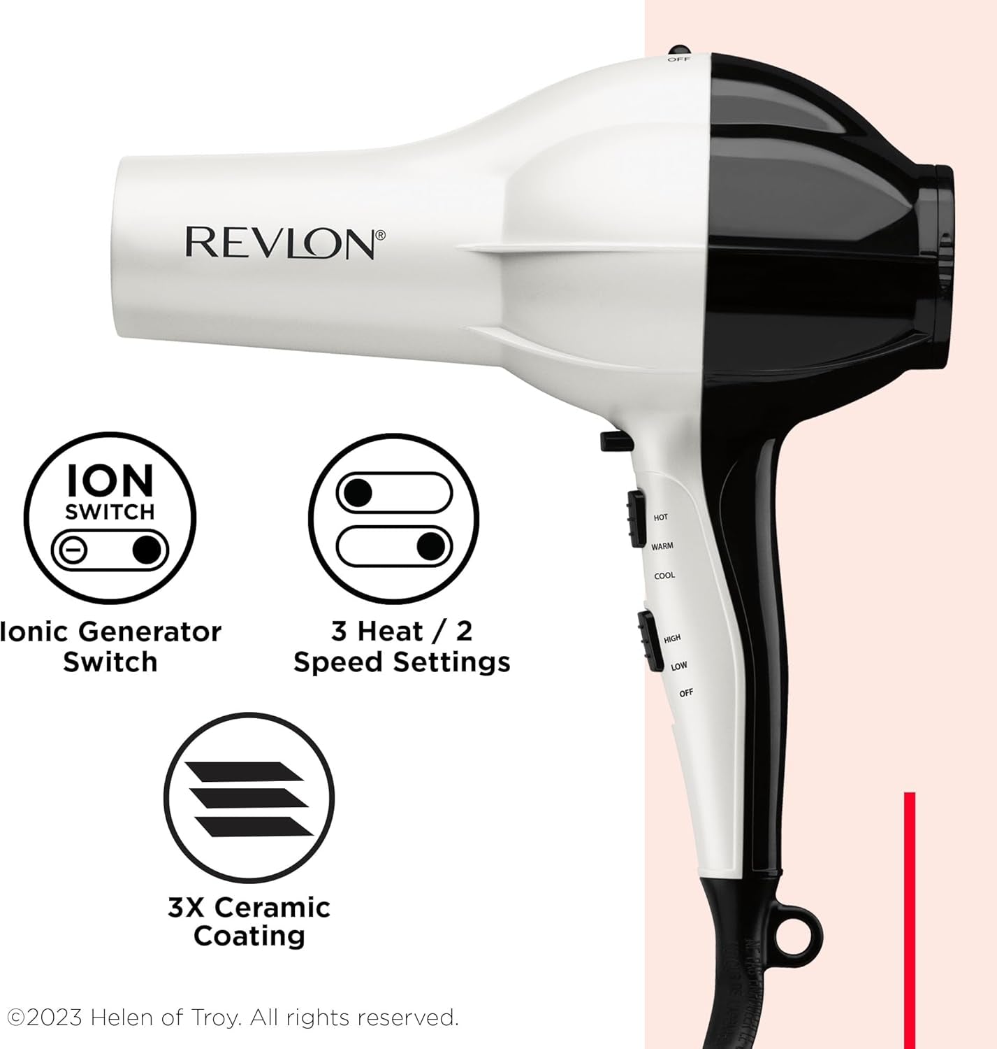 Shine Booster Hair Dryer | 1875W Smooth Blowout and Maximum Volume