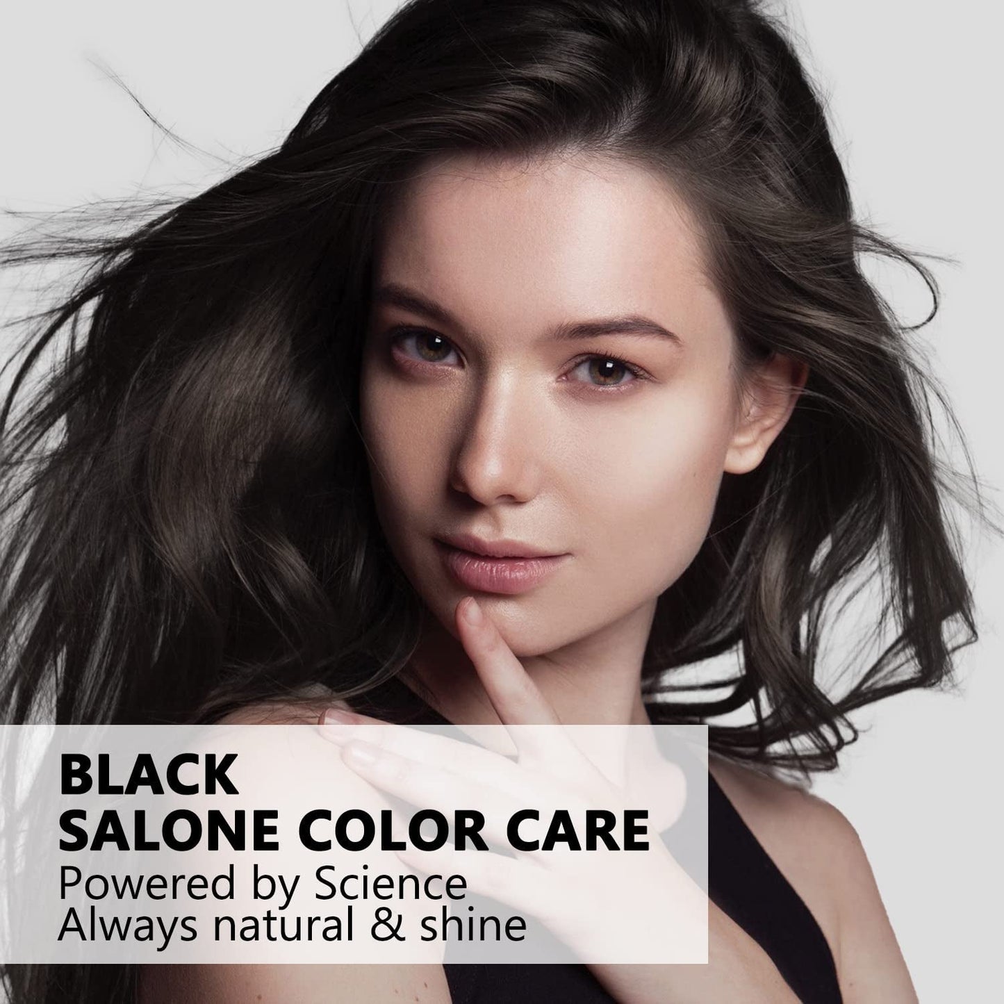 10 PCS  Hair Shampoo Instant Hair Dye for Men Women, Black Color - Simple to Use - Hair Dye Permanent - Last 30 Days - Natural Ingredients for Woman&Man