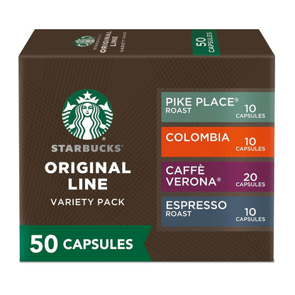 by Nespresso Original Line, Intense Variety Pack, 50-Count Espresso Pods - WORLD TIME VISITS