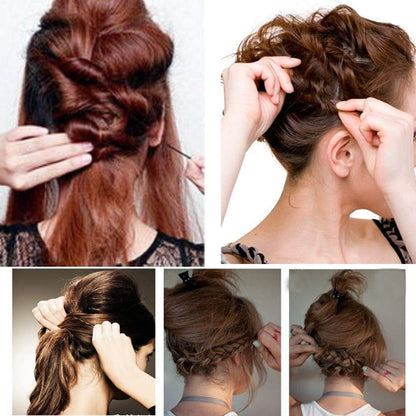 Hair Bobby Pins Brown with Cute Case, 200 CT Bobby Pins for Buns, Premium Hair Pins for Kids, Girls and Women, Great Hair Pins for Thick Hair and Thin Hair, 2 Inch (Brown)