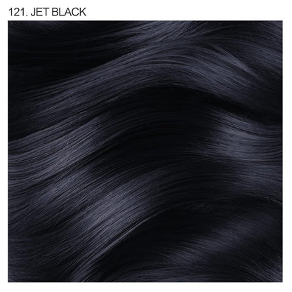 Semi Permanent Hair Color - Vegan and Cruelty-Free Black Hair Dye - 4 Fl Oz - 121 Jet Black (Pack of 1)