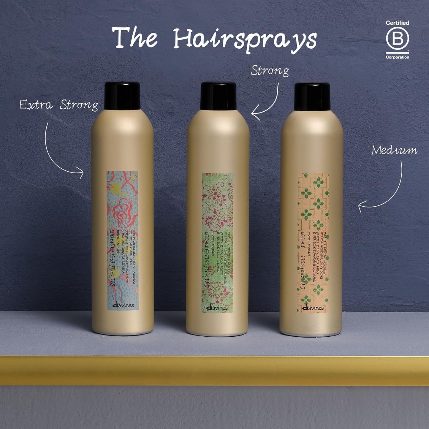 This Is a Strong Hairspray, Humidity Control + Flexible Hold for All Day- Spray for All Weather + Hair Types, 12.06 Fl Oz