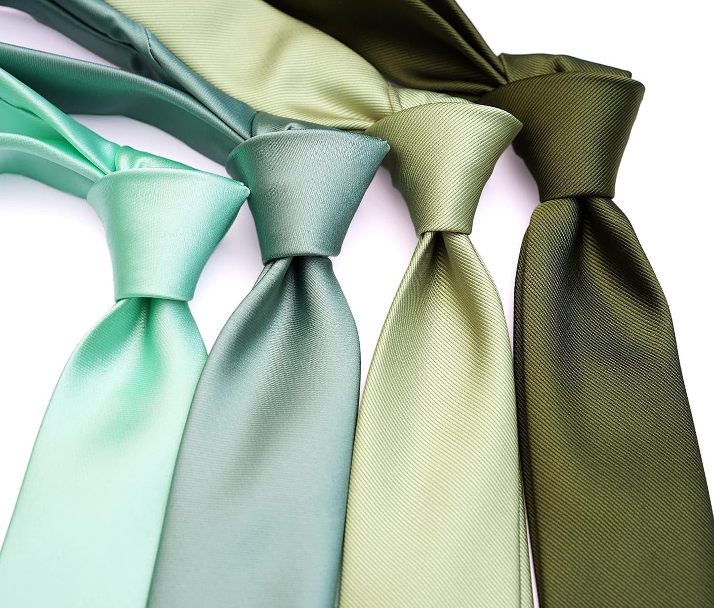 Extra Long Solid Tie for Men Big and Tall, 63 or 70 Inch XL Plain Ties