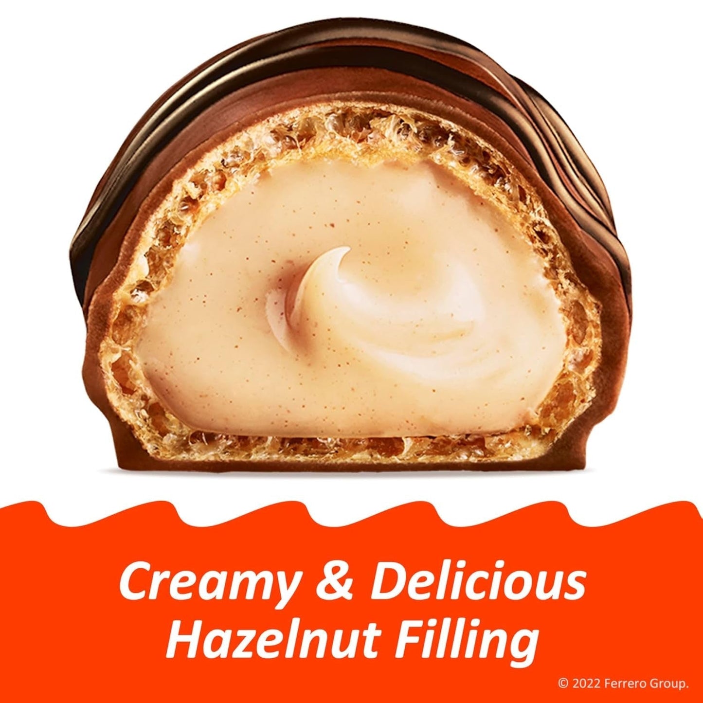 Mini, Milk Chocolate and Hazelnut Cream, Individually Wrapped Chocolate Bars, Share Size, 5.7 Oz