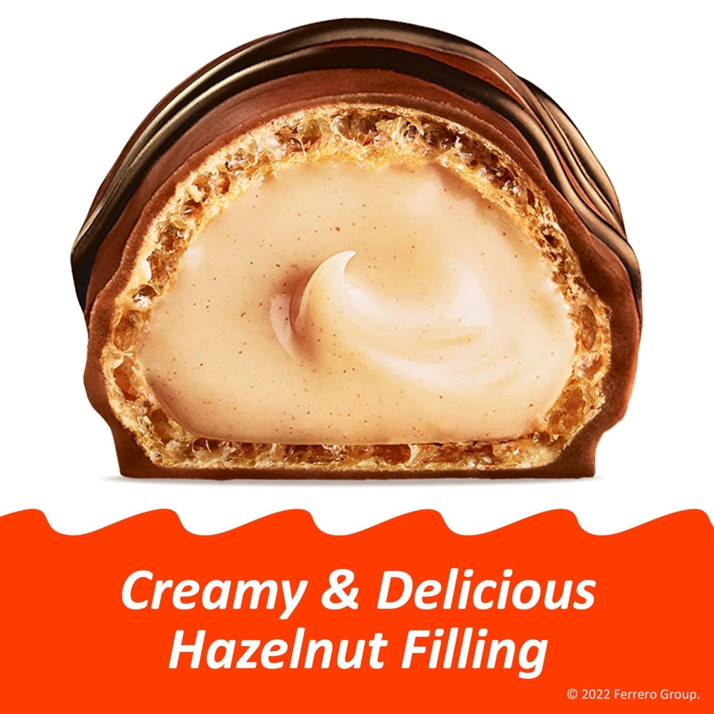 Mini, Milk Chocolate and Hazelnut Cream, Individually Wrapped Chocolate Bars, Share Size, 5.7 Oz