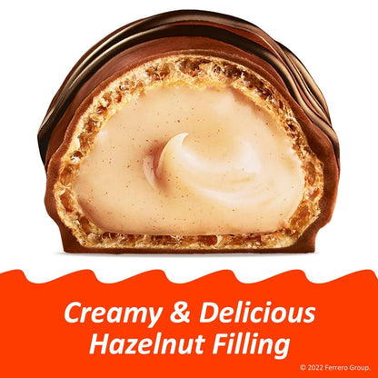 Mini, Milk Chocolate and Hazelnut Cream, Individually Wrapped Chocolate Bars, Share Size, 5.7 Oz