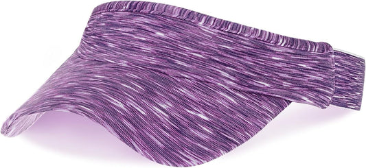 1 Piece of Sun Visor Hat Stretch Headband Visor Sport Wear Athletic Visor Elastic Visor Cap for Women and Men - WORLD TIME VISITS