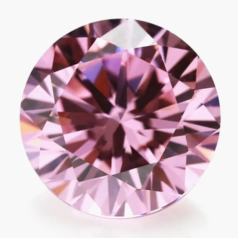 10.5 Cts Natural Mined Gemstone Pink Sapphire 12Mm round Cut Gem Sri-Lanka VVS - WORLD TIME VISITS