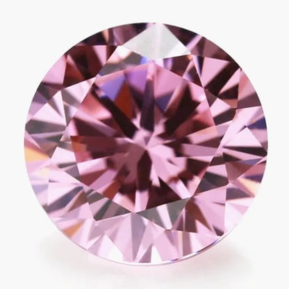 10.5 Cts Natural Mined Gemstone Pink Sapphire 12Mm round Cut Gem Sri-Lanka VVS - WORLD TIME VISITS