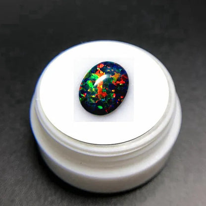 Brilliant MIX OPAL Gem OVAL Cabochon Cut 7X9mm AAAAA VVS Loose Gemstone Jewelry Making Ring