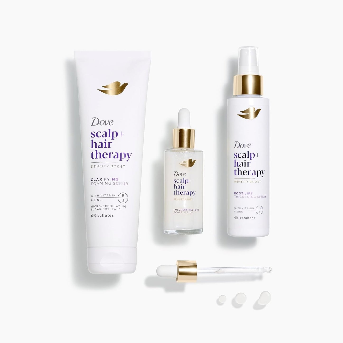 Density Boost Root Lift Thickening Spray for Fuller Hair and Scalp Therapy, with Vitamin B3, Zinc and 0% Sulfates, 5 Oz - WORLD TIME VISITS
