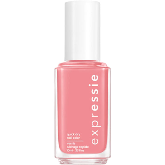 Expr Nail Polish, Quick-Dry Rose Pink Nail Polish, Vegan, Second Hand, First Love, 0.33 Fl Oz