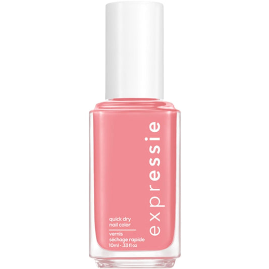 Expr, Quick-Dry Nail Polish, 8-Free Vegan, Rose Pink, Second Hand, First Love, 0.33 Fl Oz