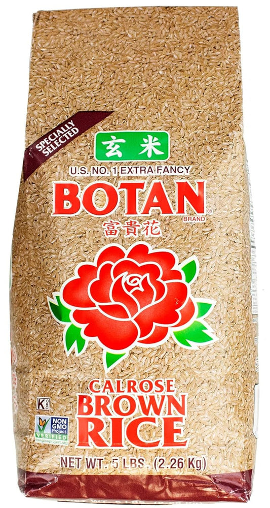 Calrose Brown Rice, 5 - Pound - WORLD TIME VISITS